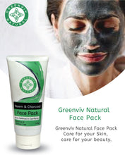 Load image into Gallery viewer, Neem Charcoal Face Pack