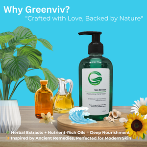 Natural Handwash Liquid Sea Breeze, 270ML, Anti Bacterial Moisturizing Hand Wash