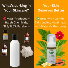 Load image into Gallery viewer, 5% Vitamin C + 4% Lemon Skin-Brightening Foaming Face Wash | Brightens, Energizes &amp; Reduces Dark Spots for a Radiant Glow