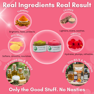 10% Turmeric + Rice Bran Lip Scrub & 10% Licorice + Hibiscus Lip Mask Balm | Gently Exfoliates & Helps Reduce Lip Pigmentation for Even-Toned Lips | 20gm(Pack of 2)