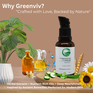 5% Hyaluronic Acid + 2% Vitamin B5 Ultra-Hydrating Face Serum | with Aloe Vera & Cucumber | Deeply Hydrates for Plump, Soft Skin