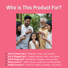 Load image into Gallery viewer, 10% Turmeric + Rice Bran Lip Scrub &amp; 10% Licorice + Hibiscus Lip Mask Balm | Gently Exfoliates &amp; Helps Reduce Lip Pigmentation for Even-Toned Lips | 20gm(Pack of 2)