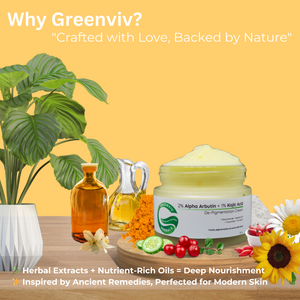 2% Alpha Arbutin + 1% Kojic Acid De-Pigmentation Cream | Reduces Hyperpigmentation & Dark Spots
