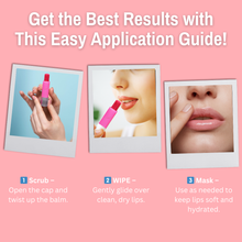 Load image into Gallery viewer, Tinted 100% Natural Lip Balm | | Pink Rose &amp; Red Strawberry | with Vitamin-E, Shea Butter, Cocoa Butter for Black, Dry &amp; Chapped Lips | 8 GM (Pack of 2)