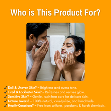 Load image into Gallery viewer, 5% Vitamin C + 4% Lemon Skin-Brightening Foaming Face Wash | Brightens, Energizes &amp; Reduces Dark Spots for a Radiant Glow