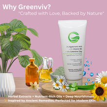Load image into Gallery viewer, 3% Hyaluronic Acid + 2% Vitamin B5 + 10% Calamine Clay HydraPlump Face Pack | Intense Hydration &amp; Skin Plumping