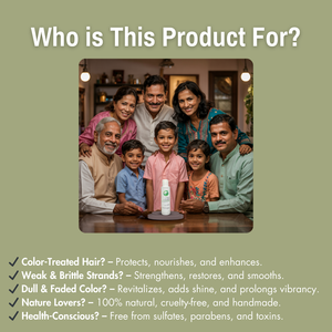 5% Tamanu + 5% Fenugreek + 15% Flaxseed Repair & Protect Colored Hair Oil | Nourishes & Repairs damaged hair and Protects color-treated strands from environmental stress