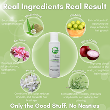 Load image into Gallery viewer, 10% Bhringraj + 10% Amla + 5% Red Onion Strength &amp; Growth Anti-Hair Fall Oil | Strengthens hair roots, Reduces hair fall &amp; Promotes healthy hair growth
