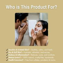 Load image into Gallery viewer, 1% Allantoin + 5% Chamomile Hydro-Glow Foaming Face Wash | Gently Hydrates, Soothes &amp; Refreshes Skin