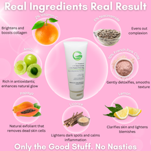 Load image into Gallery viewer, 2% Vitamin C + 5% Niacinamide + 10% French Pink Clay Glow &amp; Brightening Face Pack | Deep Cleansing, Evens Skin Tone &amp; Radiance Boost