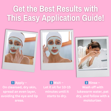 Load image into Gallery viewer, 2% Vitamin C + 5% Niacinamide + 10% French Pink Clay Glow &amp; Brightening Face Pack | Deep Cleansing, Evens Skin Tone &amp; Radiance Boost