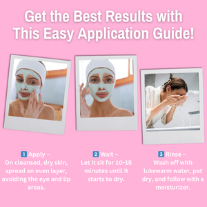2% Vitamin C + 5% Niacinamide + 10% French Pink Clay Glow & Brightening Face Pack | Deep Cleansing, Evens Skin Tone & Radiance Boost