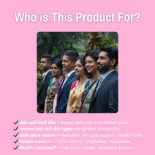 Load image into Gallery viewer, 2% Vitamin C + 5% Niacinamide + 10% French Pink Clay Glow &amp; Brightening Face Pack | Deep Cleansing, Evens Skin Tone &amp; Radiance Boost