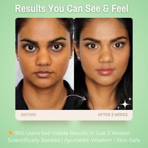 2% Caffeine + 2% Vitamin C Under Eye Serum | with Collagen and Pea Peptide | Reduces Dark Circles, Eye Bags & Puffiness, Brightens & Firms Delicate Under-Eye Skin