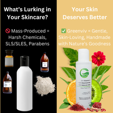 Load image into Gallery viewer, 2% Vitamin C + 2% Niacinamide + 2% Natural AHA Glow Face Wash | Brightens Complexion, Evens Skin Tone &amp; Enhances Radiance