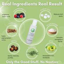 Load image into Gallery viewer, 2% Alpha Arbutin + 1% Kojic Acid + 3% Niacinamide Anti-Pigmentation Face Wash | Helps Reduce Dark Spots, Even Skin Tone &amp; Boost Radiance
