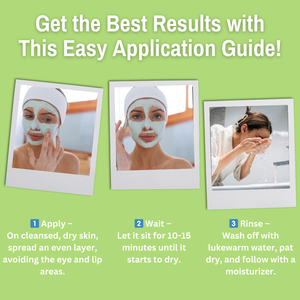 2% Salicylic Acid + 5% Matcha Tea + 10% French Green Clay Anti-Acne Face Pack | Deep Detox & Oil Control
