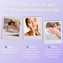 Load image into Gallery viewer, 1% Allantoin + 2% Hyaluronic Acid + 2% Vitamin B5 Hydration Boosting Face Wash | Deep Hydration, Soothing &amp; Redness Care