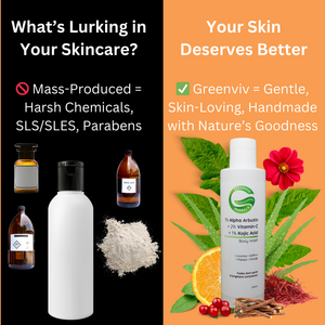 1% Alpha Arbutin + 2% Vitamin C + 1% Kojic Acid Brightening Body Wash | Fades Dark Spots, Reduces Pigmentation & Evens Skin Tone