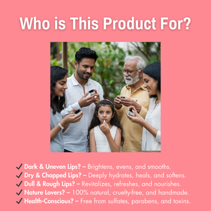 10% Sandalwood + Rose Lip Scrub & 10% Mango + Turmeric Lip Mask Balm | Repair chapped & Sun-damaged lips | 20gm(Pack of 2)