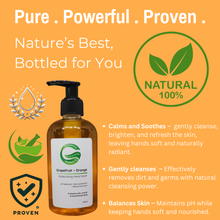 Load image into Gallery viewer, Natural Handwash Liquid Grapefruit &amp; Orange, 270ML, Anti Bacterial Moisturizing Hand Wash