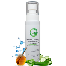 Load image into Gallery viewer, 10% Aloe Vera &amp; Cucumber + 2% Hyaluronic Acid + 2% Vitamin B5 Deep Hydration Face Toner | Intensely Hydrates, Soothes &amp; Refreshes Skin